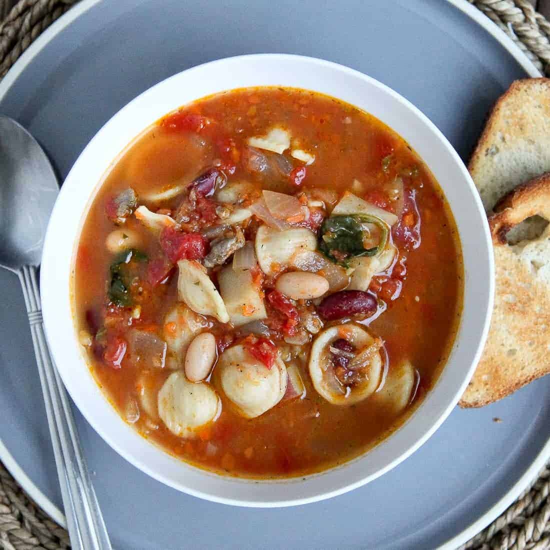 Sausage Minestrone Soup