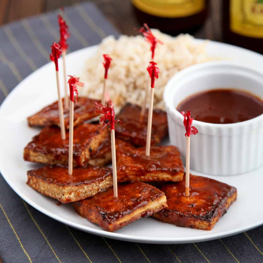 bbq tofu bites