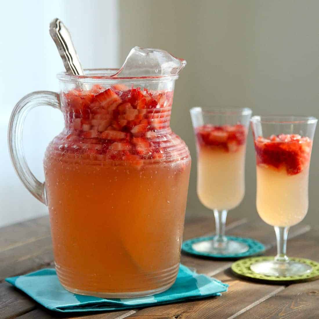 Strawberry Ginger Lemonade