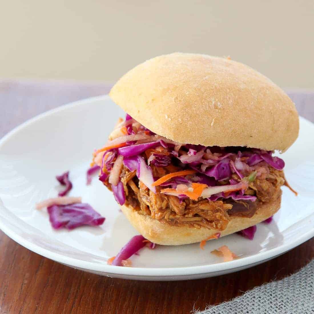 Coca Cola Pulled Chicken Sandwich