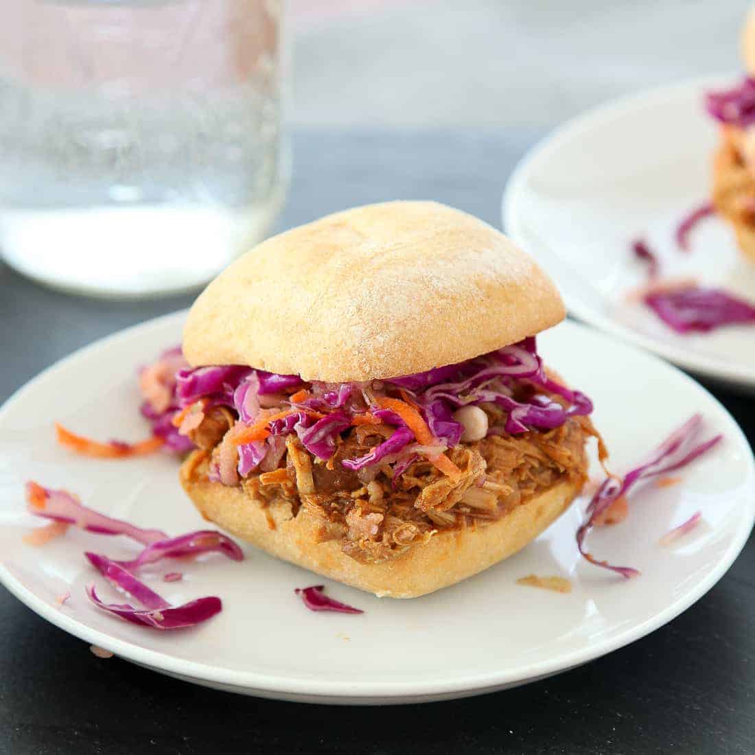 Coca Cola Pulled Chicken Sandwiches