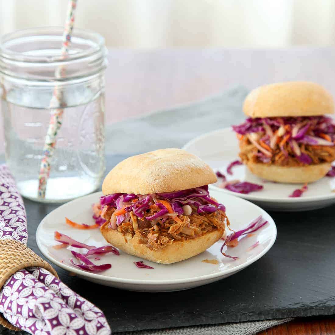 Coca Cola Pulled Chicken Sliders