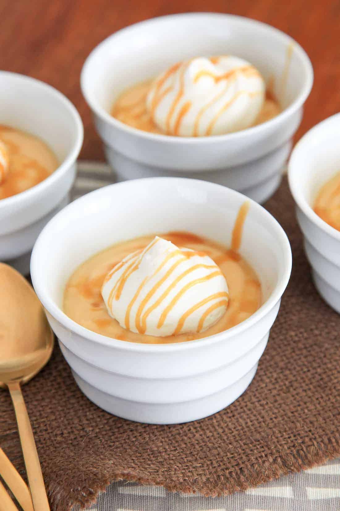 Salted Caramel Pudding