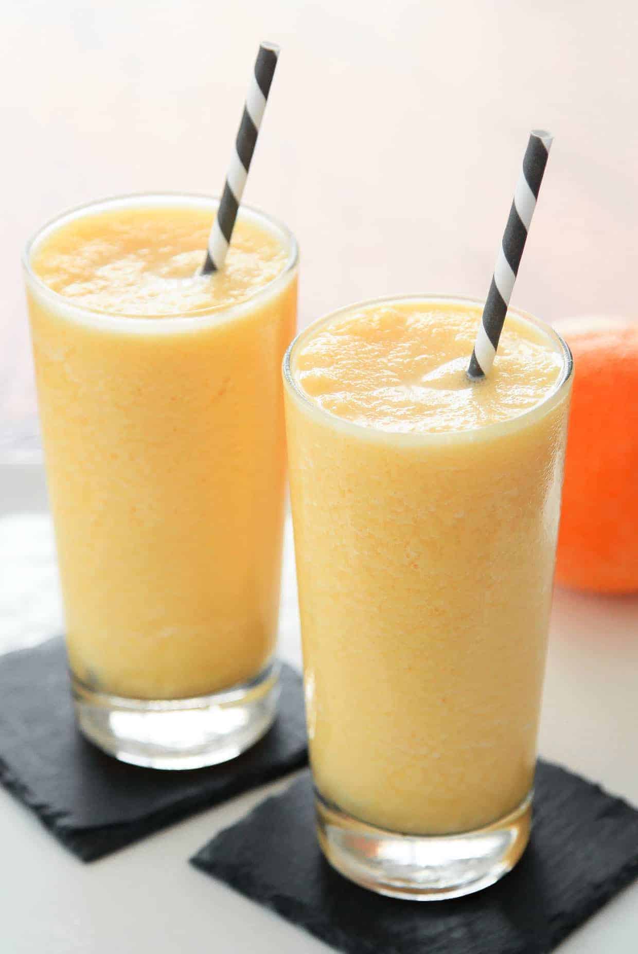 Orange Frothy: A copy-cat Orange Julius recipe - Snixy Kitchen