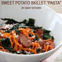 Sweet Potato Skillet Pasta