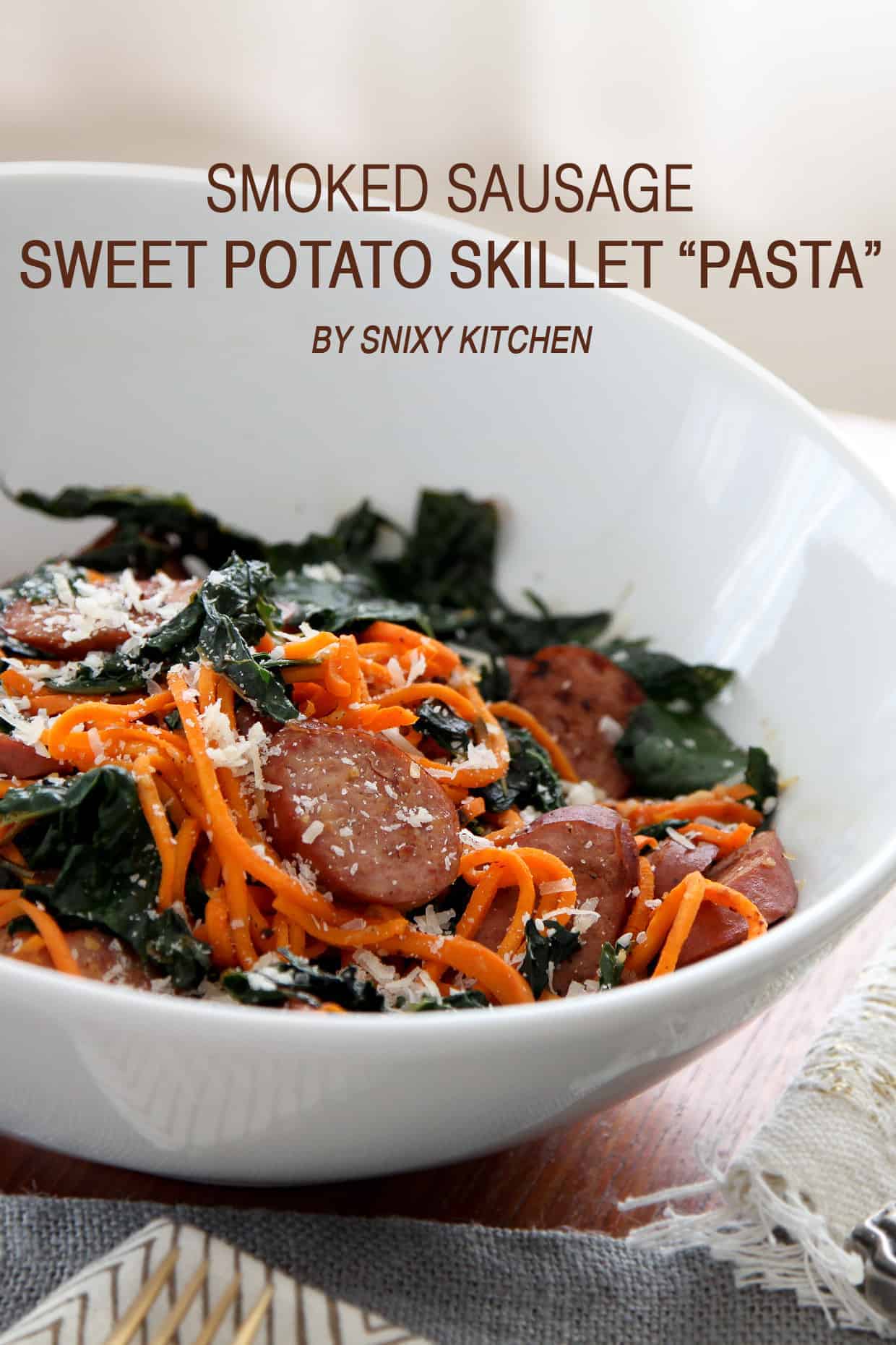 Sweet Potato Skillet Pasta