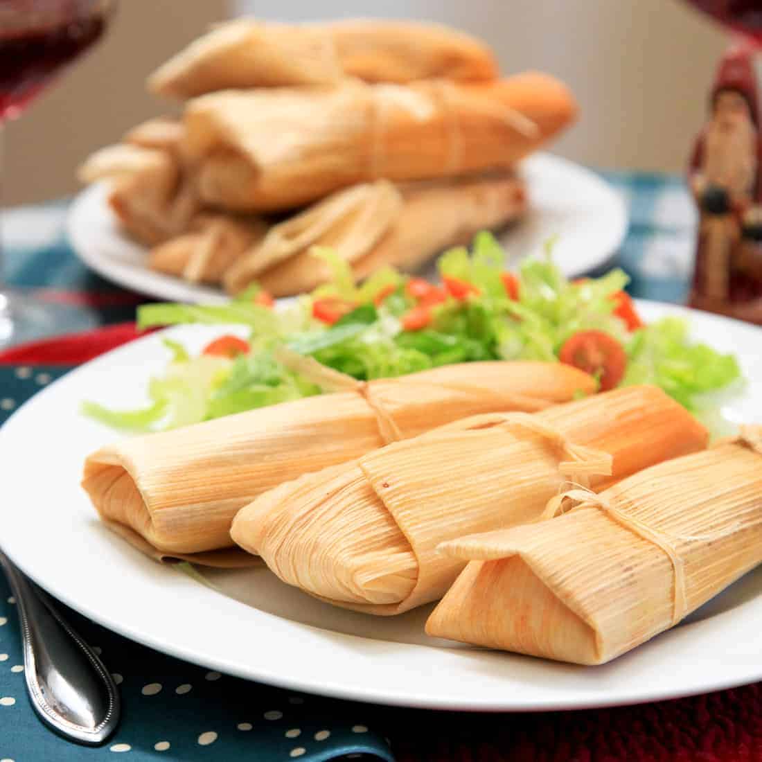 Pork Tamales for Christmas