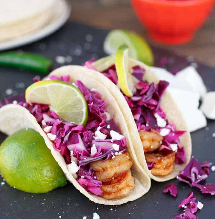 Spicy Shrimp Tacos