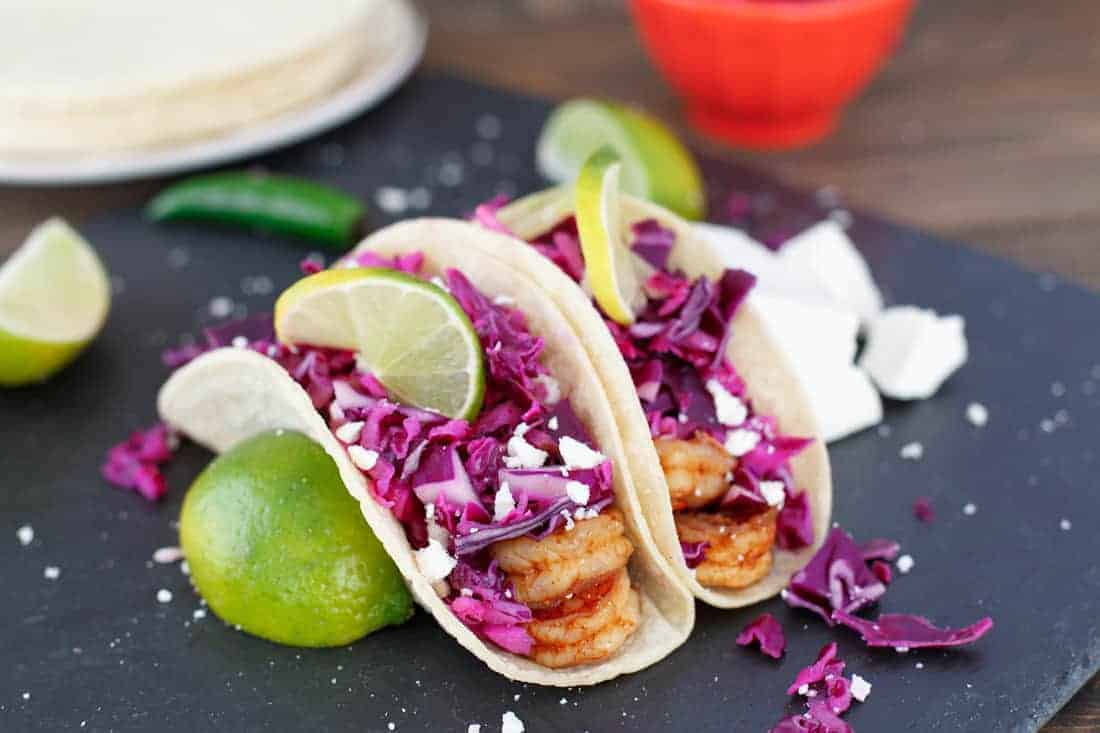 Spicy Shrimp Tacos