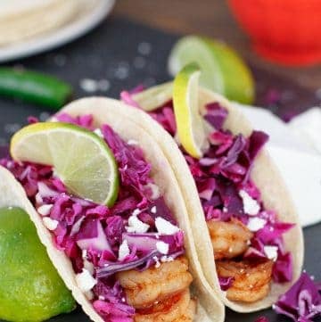 Spicy Shrimp Tacos