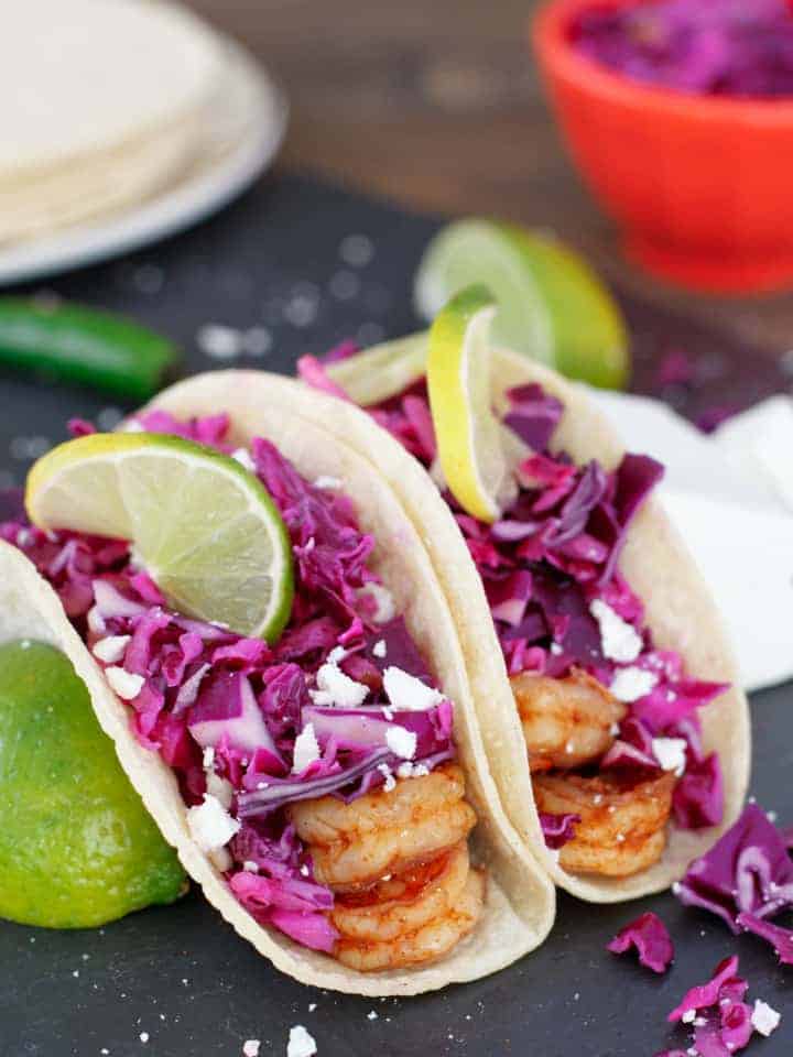 Spicy Shrimp Tacos