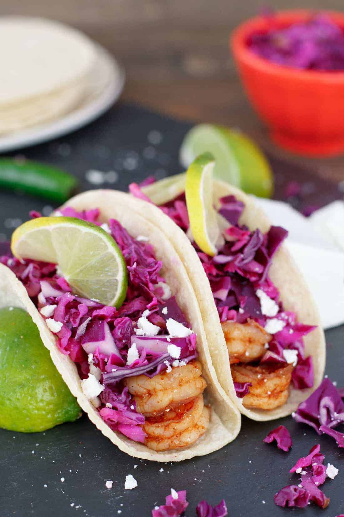 Spicy Shrimp Tacos