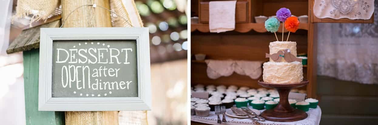 Backyard BBQ Wedding Dessert Table