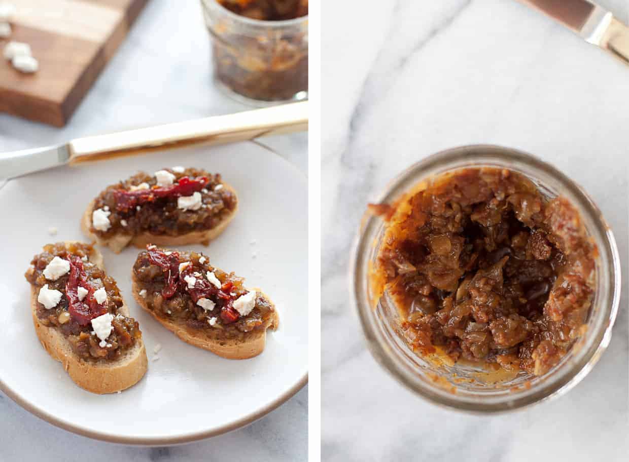 Bacon Jam on Toast