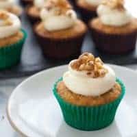 Gluten-free carrot cupcakes