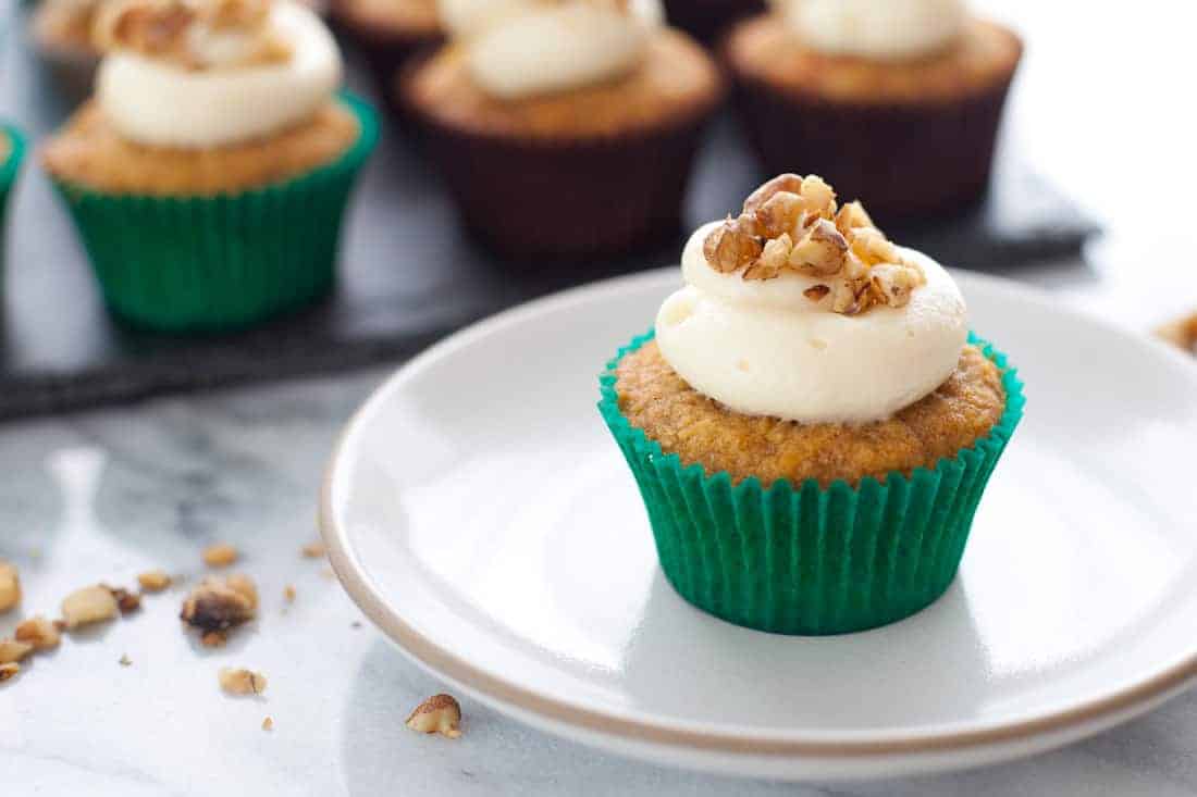 Moist Gluten-free Carrot Cupcakes