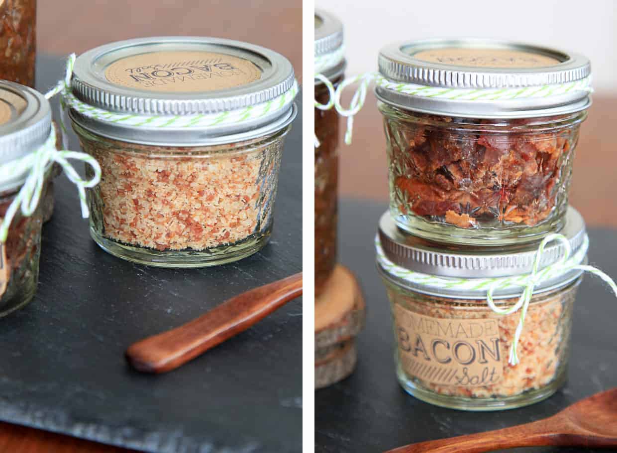 Homemade Bacon Salt Recipe (Food Gift Idea) - Platings + Pairings