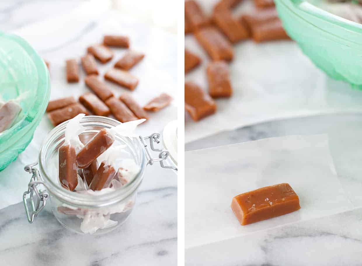 Salted Honey Lavender Caramels Jar