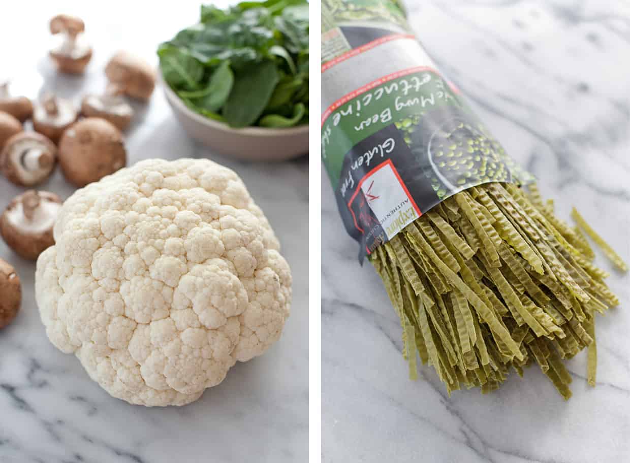 Cauliflower Alfredo Ingredients