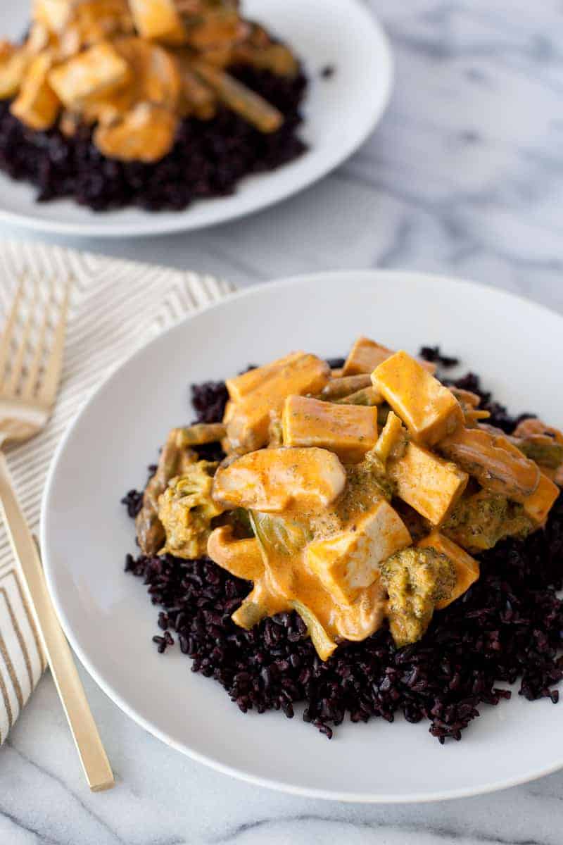 Tofu Thai curry