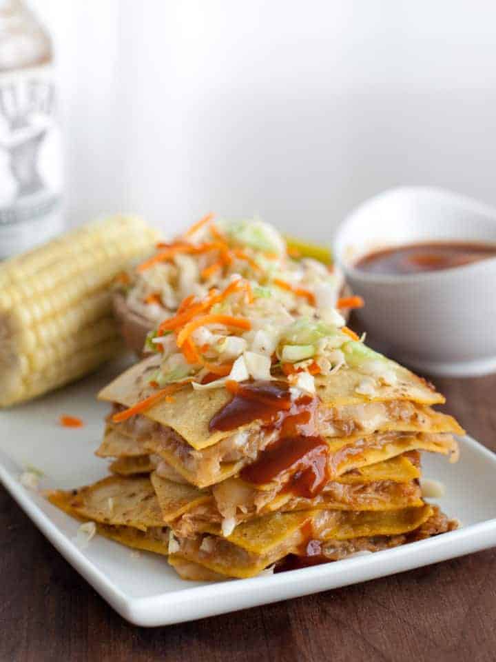 BBQ Pulled Pork Quesadilla