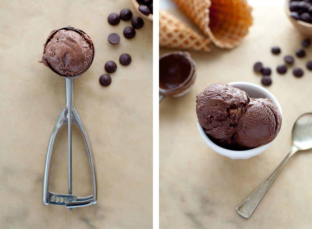 Chocolate Candied Bacon Ice Cream