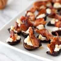 Goat Cheese Stuffed Figs