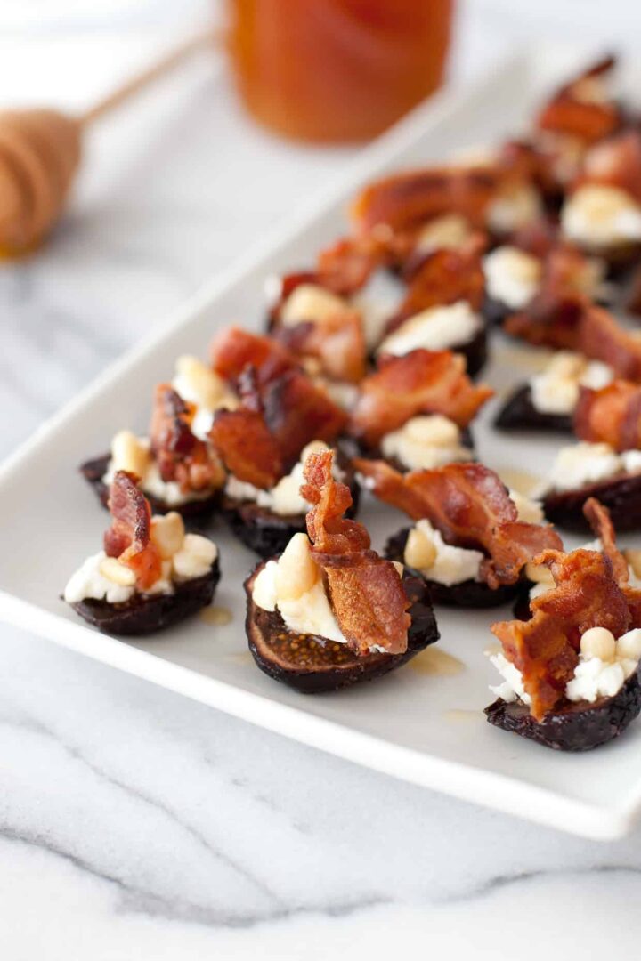 Goat Cheese Stuffed Figs