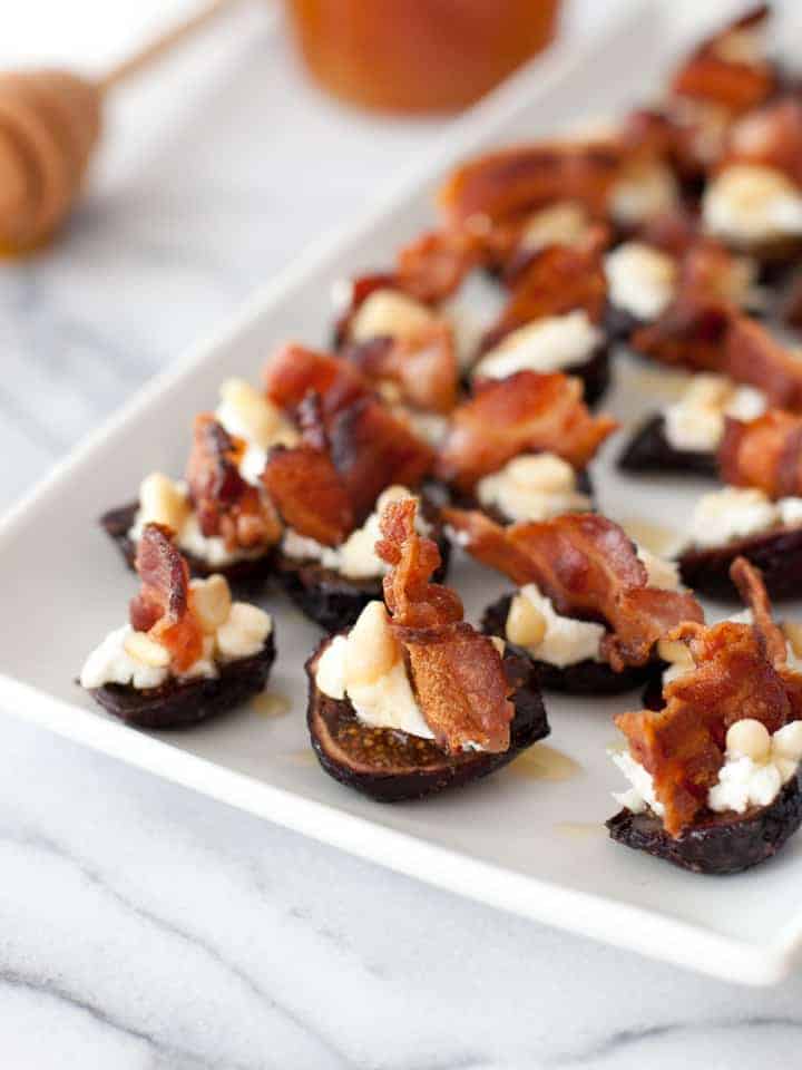 Goat Cheese Stuffed Figs