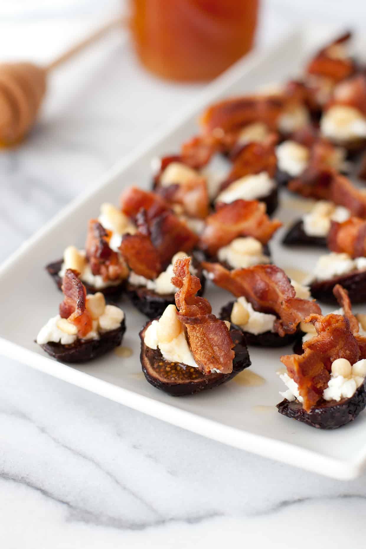 Goat Cheese Stuffed Figs