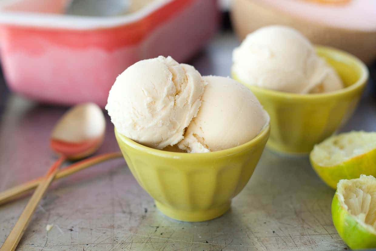 Cantaloupe Mint Ice Cream