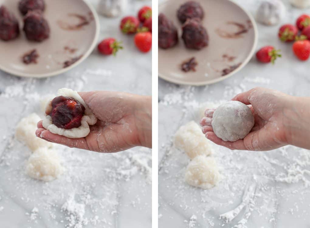 Strawberry mochi A trip to Strawberry Land Snixy Kitchen