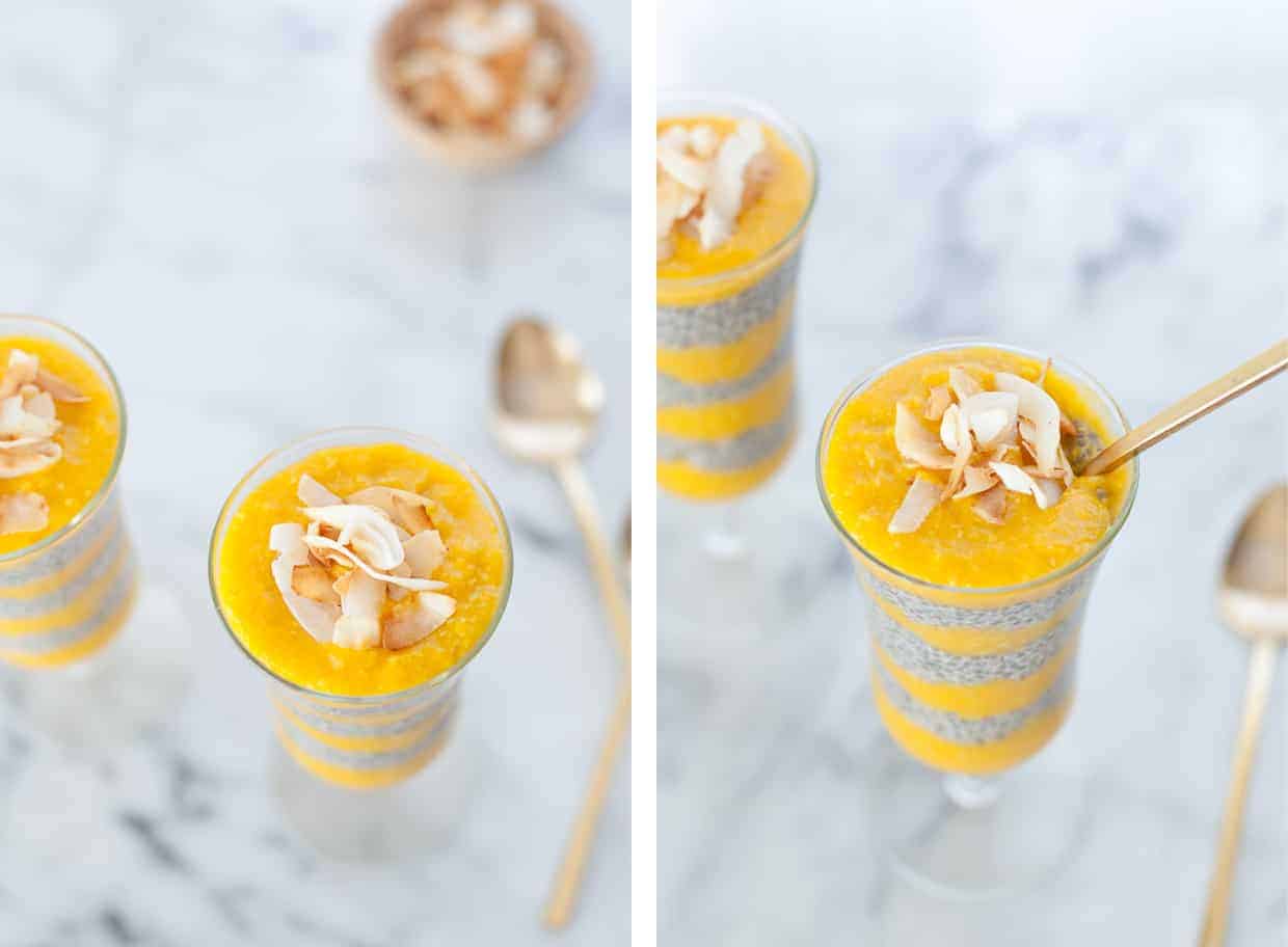 Mango Chia Pudding