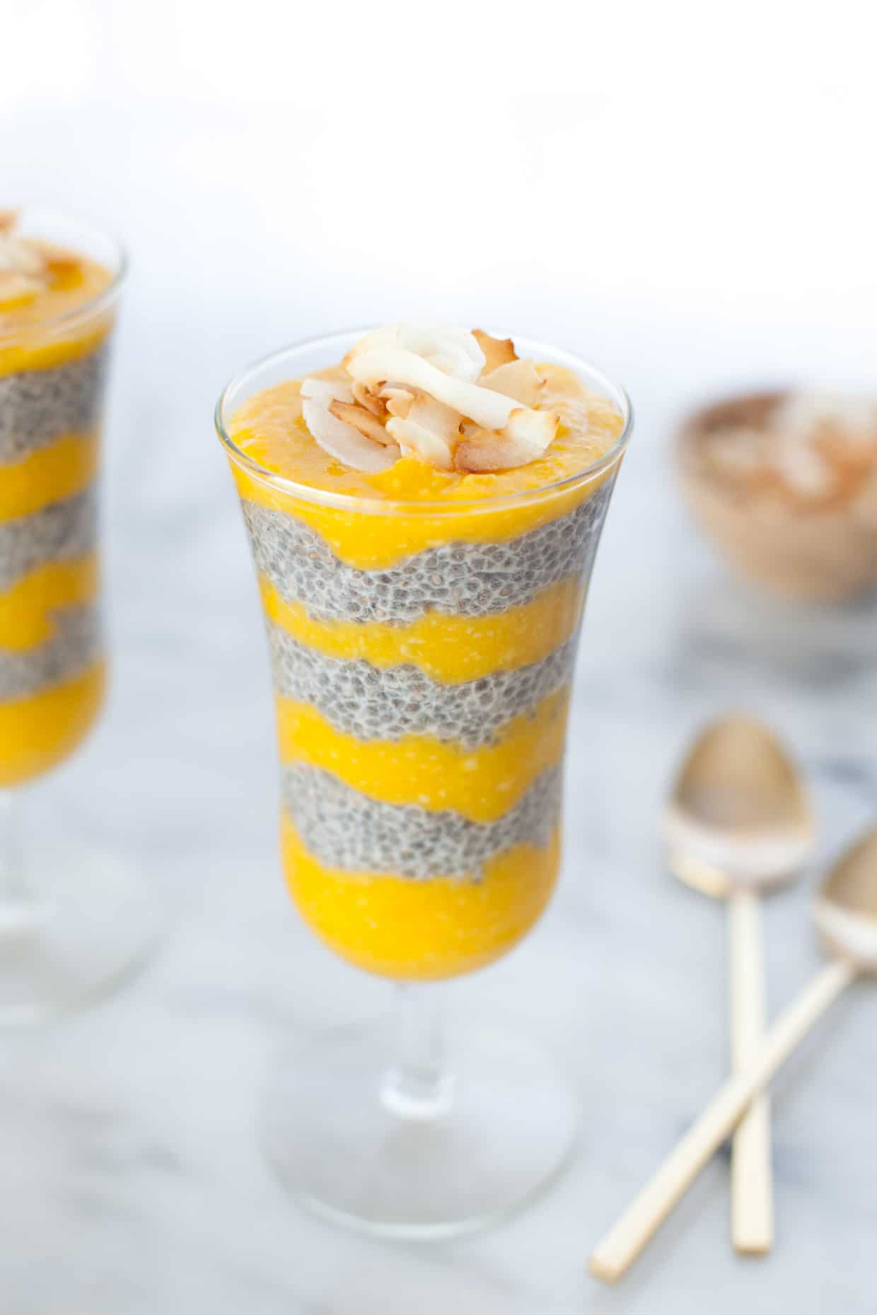 Tropical Mango Chia Pudding