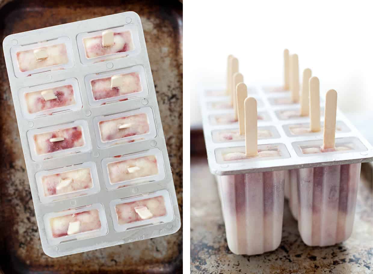 Fig & Goat Cheese Popsicles