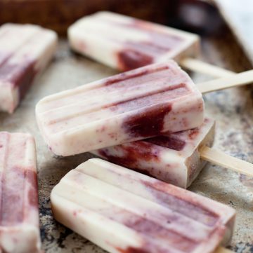 Fig and Goat Cheese Popsicles