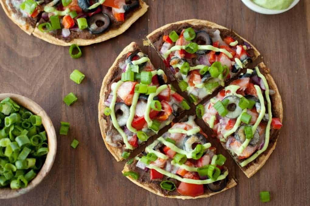 Skinny Mexican Pizza | Healthy Mexican Recipes | Homemade Recipes