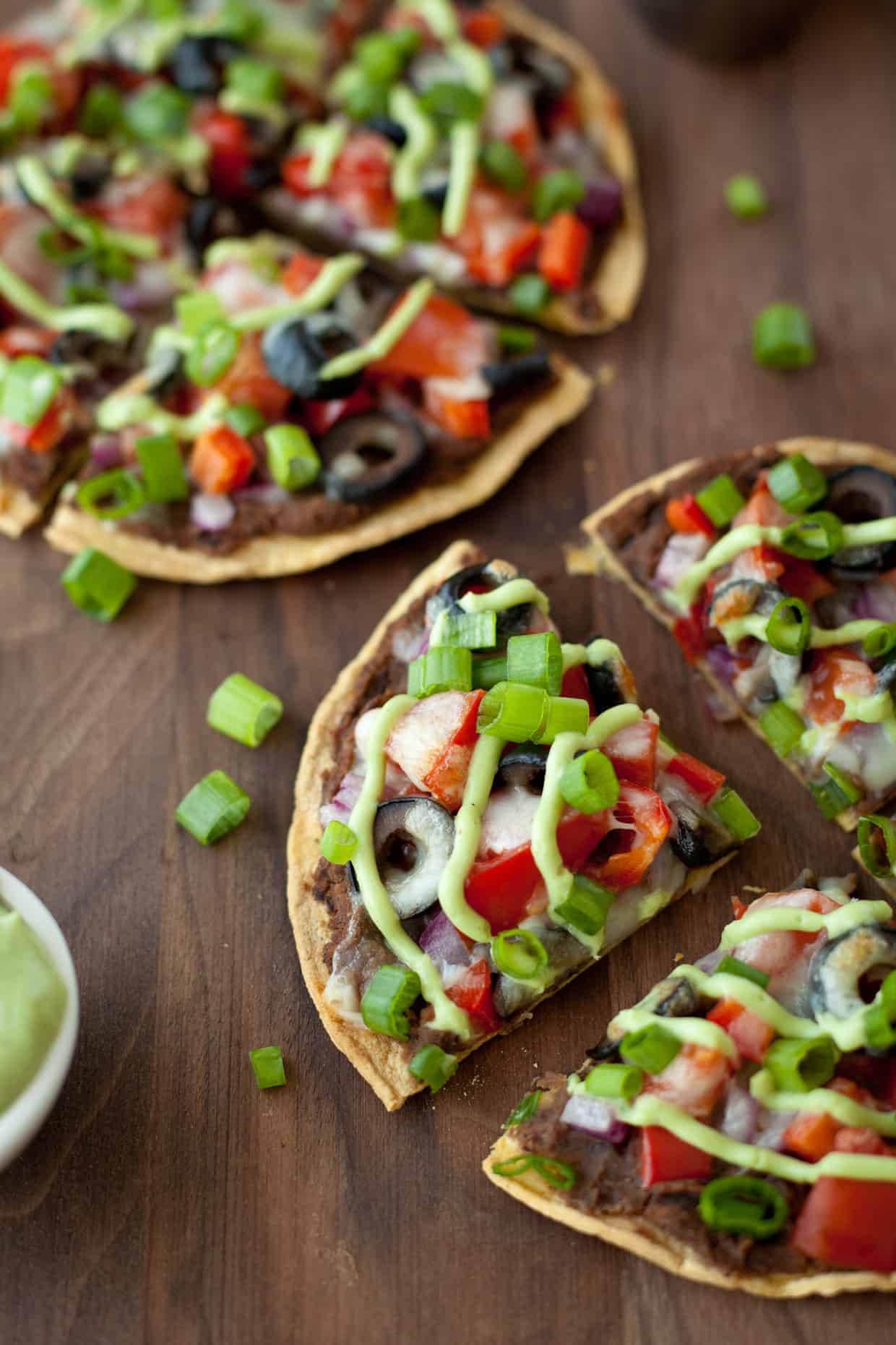 Skinny Mexican pizza - Snixy Kitchen