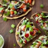 Skinny Mexican Pizza