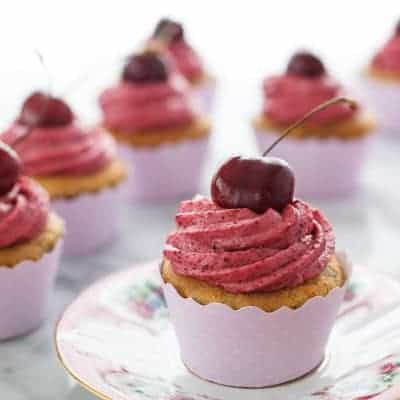 Cherry Garcia Cupcakes