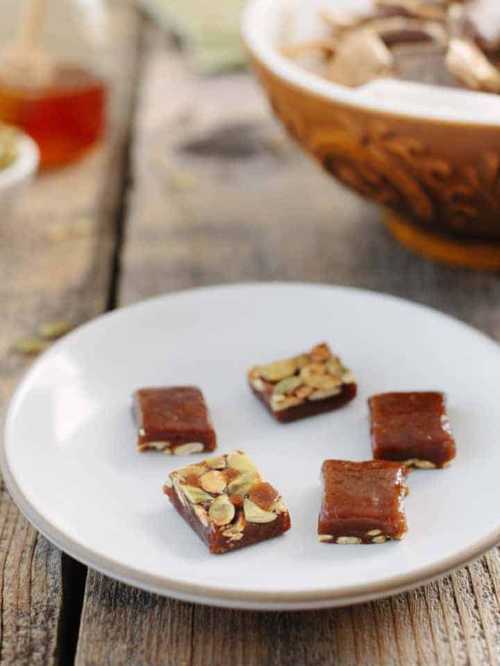 Honey Pumpkin Caramels