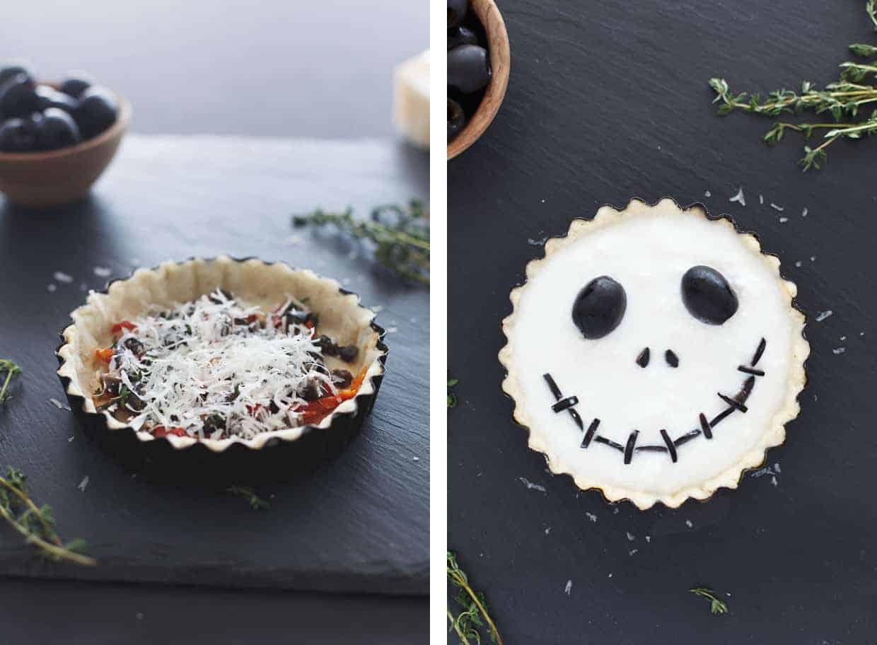 Jack Skellington Olive Tart