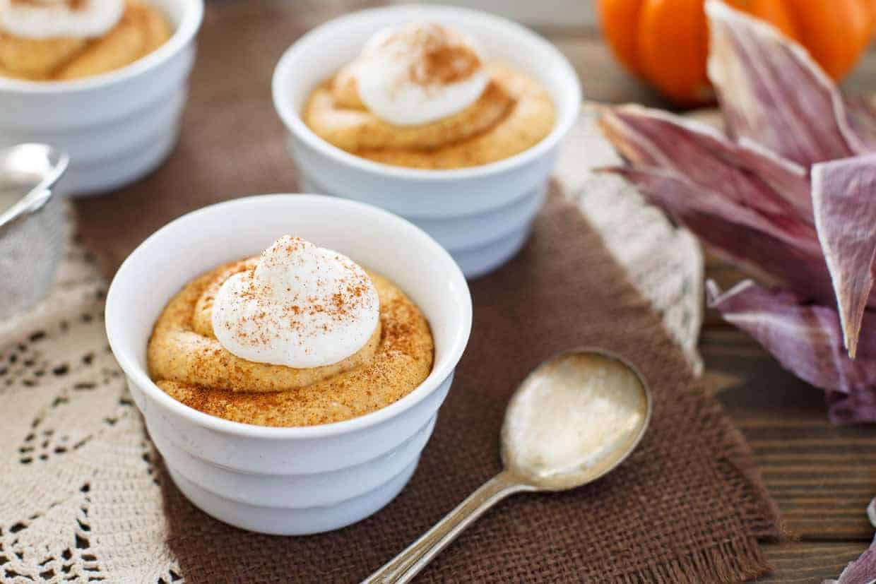 No-bake Pumpkin Cheesecake Mousse