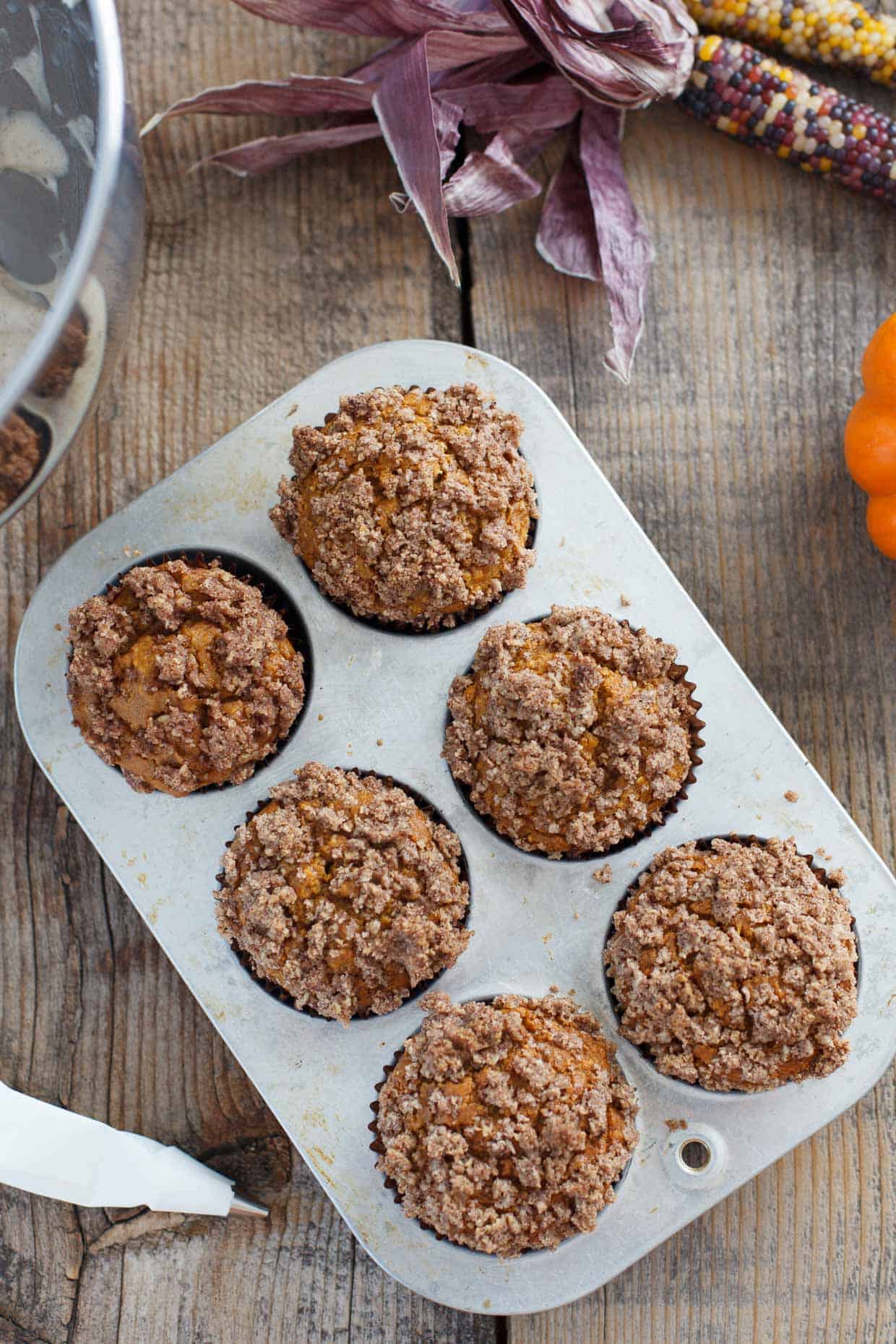 Gluten-free pumpkin spice muffins