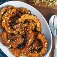 Ginger Miso Acorn Squash