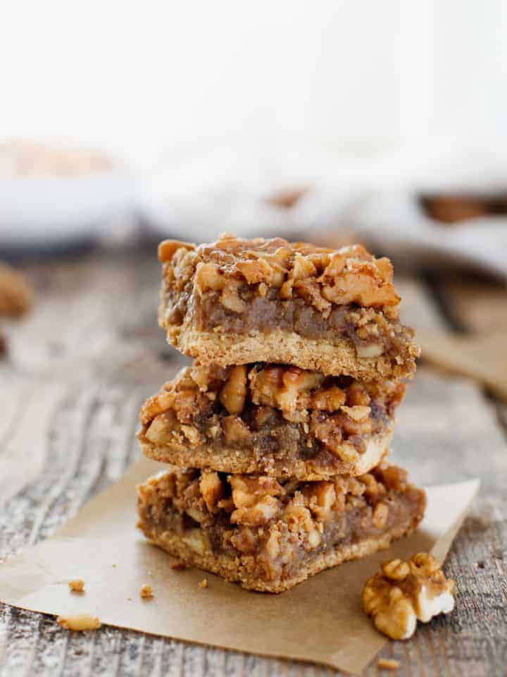 Maple Walnut Bars