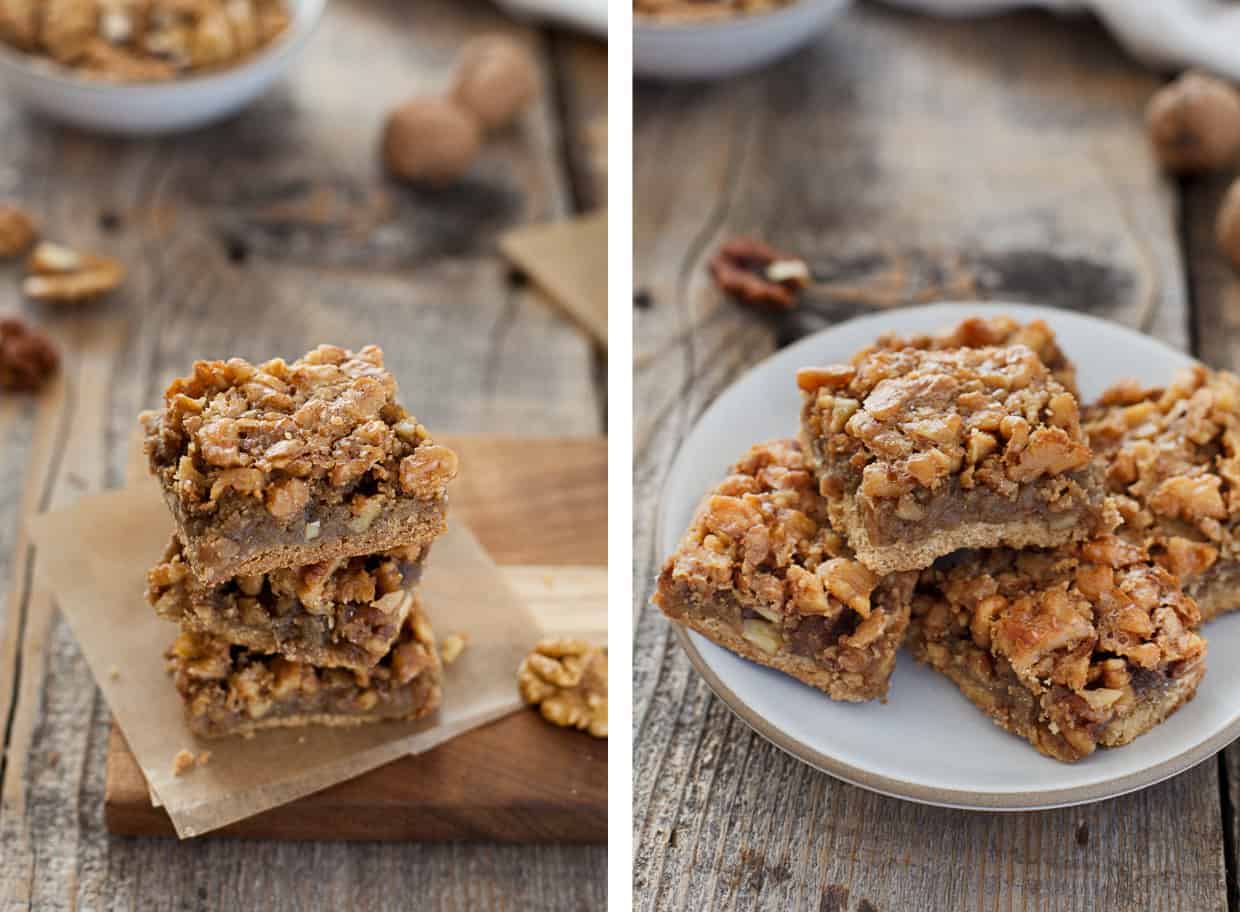 Gluten-free Walnut Bars