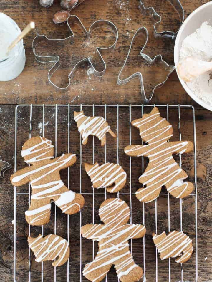 Gluten-Free Iced Gingerbread Men