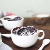 Chocolate Mochi Mug Cake