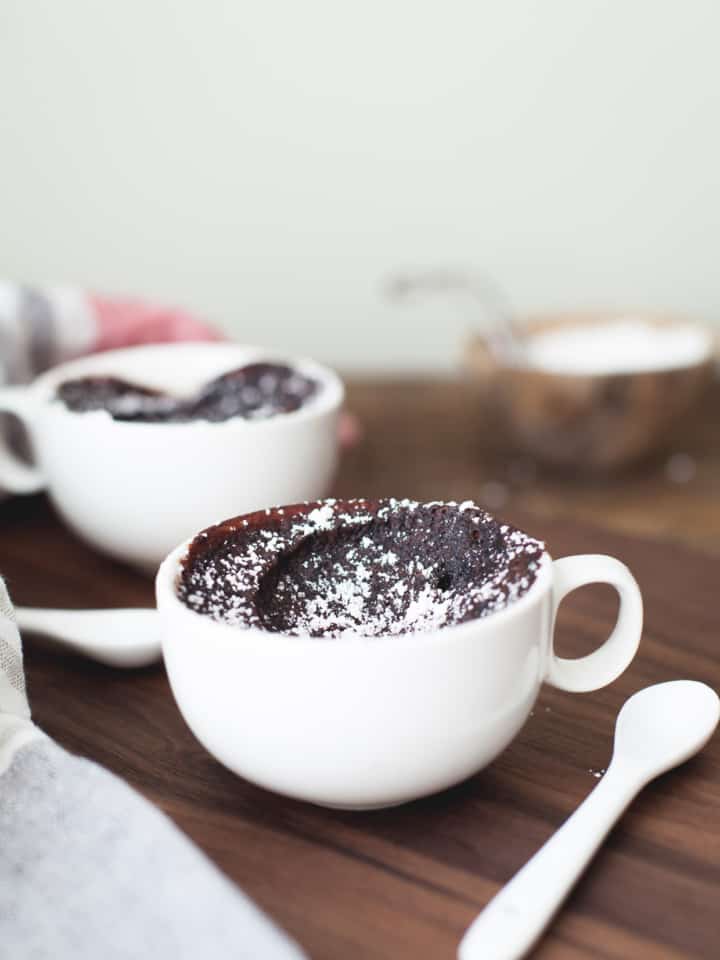 Chocolate Mochi Mug Cake